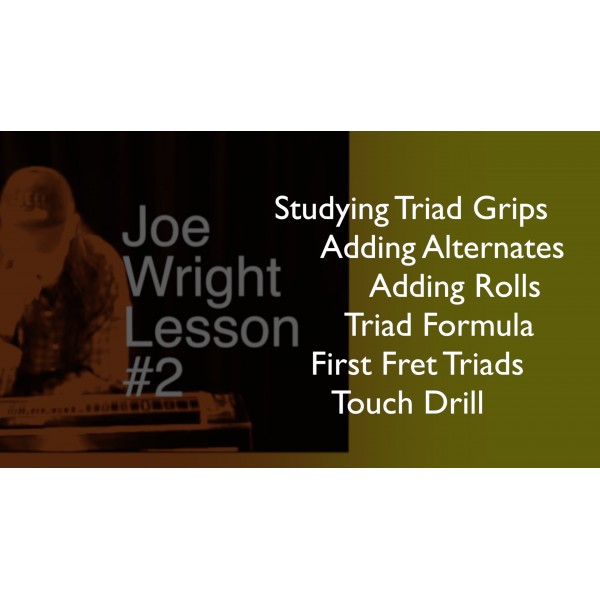 Joe Wright Beginner Lesson #2
